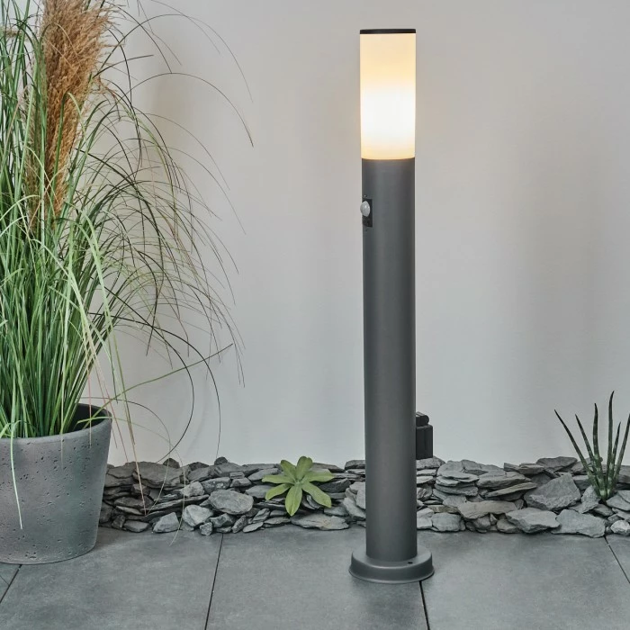 Hofstein Caserta Wegeleuchte Anthrazit, 1-flammig, Bewegungsmelder 11 Hofstein Caserta Wegeleuchte Anthrazit, 1-flammig, Bewegungsmelder – Bild 11