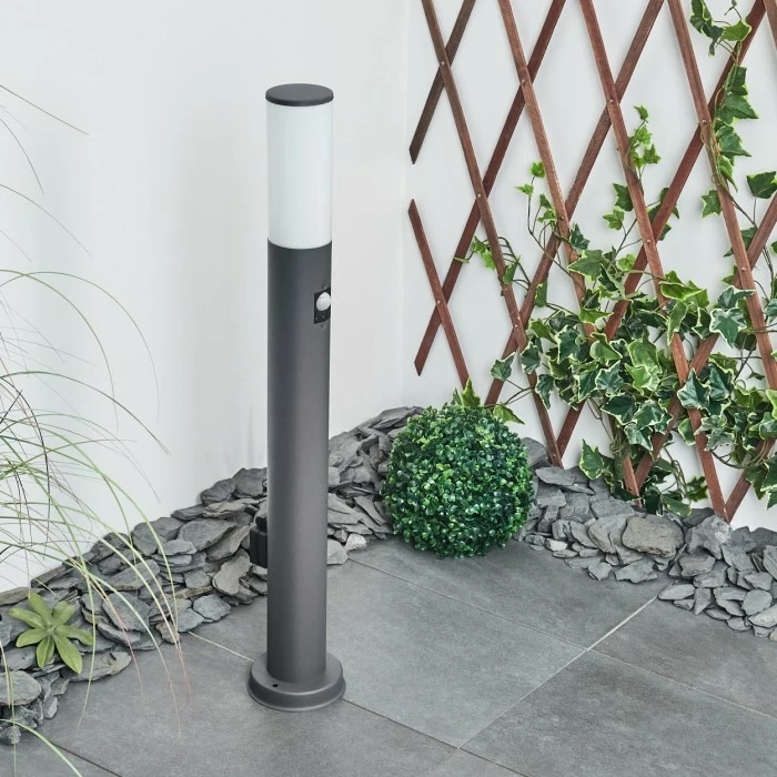 Hofstein Caserta Wegeleuchte Anthrazit, 1-flammig, Bewegungsmelder 10 Hofstein Caserta Wegeleuchte Anthrazit, 1-flammig, Bewegungsmelder – Bild 10