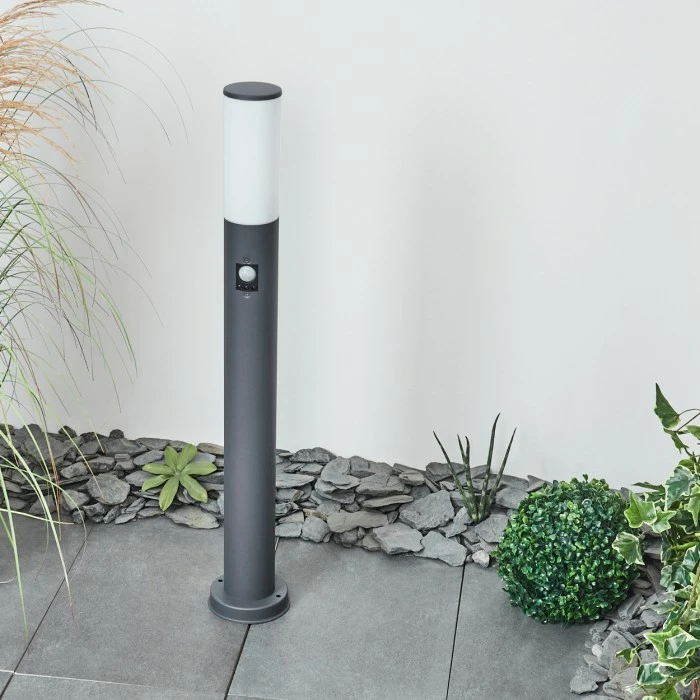 Hofstein Caserta Wegeleuchte Anthrazit, 1-flammig, Bewegungsmelder 12 Hofstein Caserta Wegeleuchte Anthrazit, 1-flammig, Bewegungsmelder – Bild 12