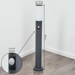 Hofstein Caserta Wegeleuchte Anthrazit, 1-flammig, Bewegungsmelder 15 Hofstein Caserta Wegeleuchte Anthrazit, 1-flammig, Bewegungsmelder -Außenleuchten Verkäufe caserta wegeleuchte h3017951 3