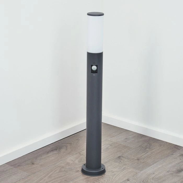 Hofstein Caserta Wegeleuchte Anthrazit, 1-flammig, Bewegungsmelder 8 Hofstein Caserta Wegeleuchte Anthrazit, 1-flammig, Bewegungsmelder – Bild 8