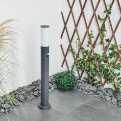 Hofstein Caserta Wegeleuchte Anthrazit, 1-flammig, Bewegungsmelder 21 Hofstein Caserta Wegeleuchte Anthrazit, 1-flammig, Bewegungsmelder -Außenleuchten Verkäufe caserta wegeleuchte h3017951 9