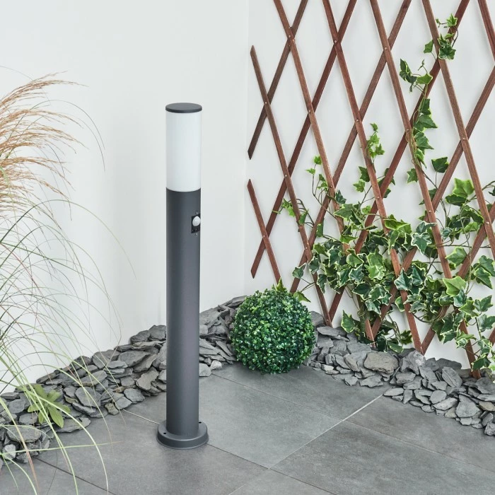 Hofstein Caserta Wegeleuchte Anthrazit, 1-flammig, Bewegungsmelder 10 Hofstein Caserta Wegeleuchte Anthrazit, 1-flammig, Bewegungsmelder – Bild 10