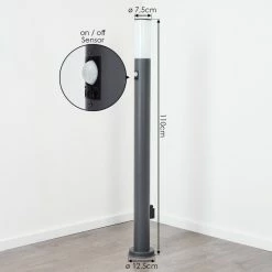 Hofstein Caserta Wegeleuchte Anthrazit, 1-flammig, Bewegungsmelder -Außenleuchten Verkäufe caserta wegeleuchte h3017982 3