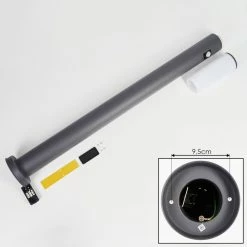 Hofstein Caserta Wegeleuchte Anthrazit, 1-flammig, Bewegungsmelder -Außenleuchten Verkäufe caserta wegeleuchte h3018002 4