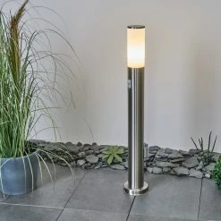 Hofstein Caserta Wegeleuchte Nickel-Matt, 1-flammig, Bewegungsmelder -Außenleuchten Verkäufe caserta wegeleuchte h3018422 10