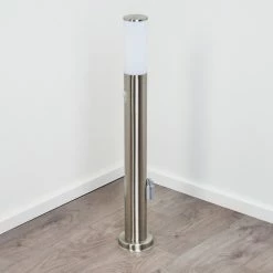 Hofstein Caserta Wegeleuchte Nickel-Matt, 1-flammig, Bewegungsmelder -Außenleuchten Verkäufe caserta wegeleuchte h3018422 7