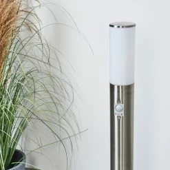 Hofstein Caserta Wegeleuchte Nickel-Matt, Weiß, 1-flammig, Bewegungsmelder 22 Hofstein Caserta Wegeleuchte Nickel-Matt, Weiß, 1-flammig, Bewegungsmelder -Außenleuchten Verkäufe caserta wegeleuchte h3018446 10