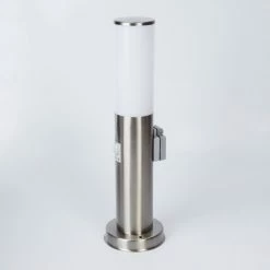 Hofstein Caserta Wegeleuchte Nickel-Matt, 1-flammig, Bewegungsmelder -Außenleuchten Verkäufe caserta wegeleuchte h3536483 5