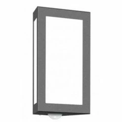 CMD Aqua Long Wandleuchte Anthrazit, 1-flammig, Bewegungsmelder