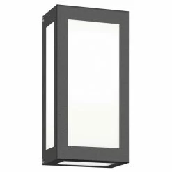 CMD AQUA RAIN Außenwandleuchte LED Anthrazit, 1-flammig, Bewegungsmelder