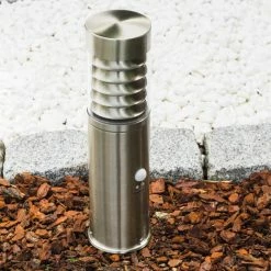 Hofstein Dakar Außensockelleuchte Edelstahl, 1-flammig, Bewegungsmelder 25 Hofstein Dakar Außensockelleuchte Edelstahl, 1-flammig, Bewegungsmelder -Außenleuchten Verkäufe dakar aussensockelleuchte h365 10