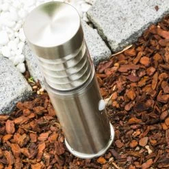 Hofstein Dakar Außensockelleuchte Edelstahl, 1-flammig, Bewegungsmelder 22 Hofstein Dakar Außensockelleuchte Edelstahl, 1-flammig, Bewegungsmelder -Außenleuchten Verkäufe dakar aussensockelleuchte h365 7