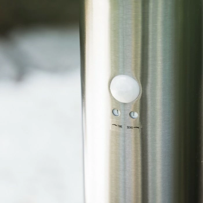 Hofstein Dakar Aussenstehleuchte Edelstahl, 1-flammig, Bewegungsmelder 13 Hofstein Dakar Aussenstehleuchte Edelstahl, 1-flammig, Bewegungsmelder – Bild 13