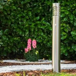 Hofstein Dakar Aussenstehleuchte Edelstahl, 1-flammig, Bewegungsmelder 22 Hofstein Dakar Aussenstehleuchte Edelstahl, 1-flammig, Bewegungsmelder -Außenleuchten Verkäufe dakar aussenstehleuchte h120 8