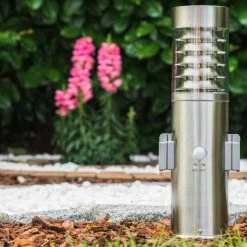 Hofstein Dakar Sockelleuchte Edelstahl, 1-flammig, Bewegungsmelder 23 Hofstein Dakar Sockelleuchte Edelstahl, 1-flammig, Bewegungsmelder -Außenleuchten Verkäufe dakar sockelleuchte h168012 9