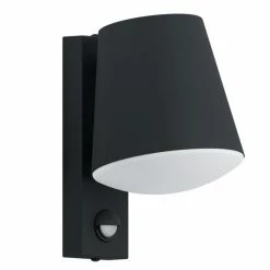 Eglo Leuchten Eglo CALDIERO Außenwandleuchte Anthrazit, 1-flammig, Bewegungsmelder