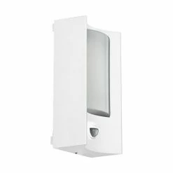 Eglo Leuchten EGLO CASILDA Außen Wandleuchte LED Weiß, 1-flammig, Bewegungsmelder