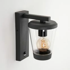 Hofstein Eloida Außenwandleuchte Anthrazit, 1-flammig, Bewegungsmelder -Außenleuchten Verkäufe eloida aussenwandleuchte h3579497 9