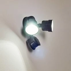 Hofstein Emmerlev Außenwandleuchte LED Schwarz, 2-flammig, Bewegungsmelder 31 Hofstein Emmerlev Außenwandleuchte LED Schwarz, 2-flammig, Bewegungsmelder -Außenleuchten Verkäufe emmerlev aussenwandleuchte h3304075 do1 11