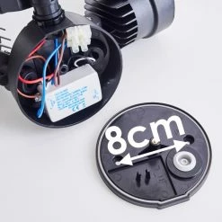 Hofstein Emmerlev Außenwandleuchte LED Schwarz, 2-flammig, Bewegungsmelder 39 Hofstein Emmerlev Außenwandleuchte LED Schwarz, 2-flammig, Bewegungsmelder -Außenleuchten Verkäufe emmerlev aussenwandleuchte h3304075 do1 19