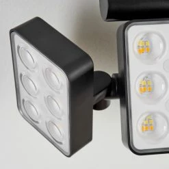 Hofstein Estampes Solarwandleuchte LED Anthrazit, 1-flammig, Bewegungsmelder -Außenleuchten Verkäufe estampes solarwandleuchte h3651414 7