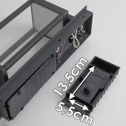 Hofstein Faroer Au&szlig;enwandleuchte LED Anthrazit, 1-flammig, Bewegungsmelder -Außenleuchten Verkäufe faroer aussenwandleuchte h3305867 3