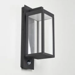 Hofstein Faroer Au&szlig;enwandleuchte LED Anthrazit, 1-flammig, Bewegungsmelder -Außenleuchten Verkäufe faroer aussenwandleuchte h3305867 6