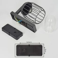 Hofstein Foothills Au&szlig;enwandleuchte Anthrazit, 1-flammig, Bewegungsmelder -Außenleuchten Verkäufe foothills aussenwandleuchte h3566602 4