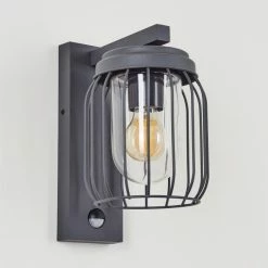 Hofstein Foothills Au&szlig;enwandleuchte Anthrazit, 1-flammig, Bewegungsmelder -Außenleuchten Verkäufe foothills aussenwandleuchte h3566602 7