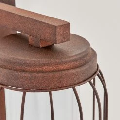 Hofstein Foothills Au&szlig;enwandleuchte Rostfarben, 1-flammig, Bewegungsmelder -Außenleuchten Verkäufe foothills aussenwandleuchte h3588833 2