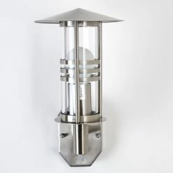 Hofstein Forli Wandleuchte Edelstahl, 1-flammig, Bewegungsmelder -Außenleuchten Verkäufe forli wandleuchte h165493 8