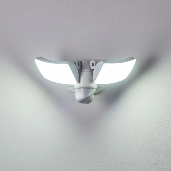 Hofstein Foroyar Außenwandleuchte LED Weiß, 2-flammig, Bewegungsmelder 16 Hofstein Foroyar Außenwandleuchte LED Weiß, 2-flammig, Bewegungsmelder – Bild 16