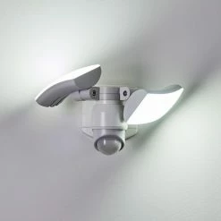 Hofstein Foroyar Außenwandleuchte LED Weiß, 2-flammig, Bewegungsmelder 43 Hofstein Foroyar Außenwandleuchte LED Weiß, 2-flammig, Bewegungsmelder -Außenleuchten Verkäufe foroyar aussenwandleuchte h3304099 do1 19