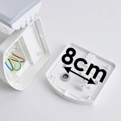 Hofstein Foroyar Außenwandleuchte LED Weiß, 2-flammig, Bewegungsmelder 47 Hofstein Foroyar Außenwandleuchte LED Weiß, 2-flammig, Bewegungsmelder -Außenleuchten Verkäufe foroyar aussenwandleuchte h3304099 do1 23