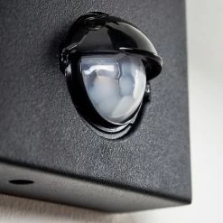 Hofstein Froslev Außenwandleuchte LED Schwarz, 1-flammig, Bewegungsmelder -Außenleuchten Verkäufe froslev aussenwandleuchte h3339060 do1 13