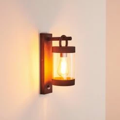 Hofstein Fulham Außenwandleuchte Rostfarben, Braun, 1-flammig, Bewegungsmelder 22 Hofstein Fulham Außenwandleuchte Rostfarben, Braun, 1-flammig, Bewegungsmelder -Außenleuchten Verkäufe fulham aussenwandleuchte h3415030 10