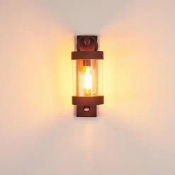 Hofstein Fulham Außenwandleuchte Rostfarben, Braun, 1-flammig, Bewegungsmelder 18 Hofstein Fulham Außenwandleuchte Rostfarben, Braun, 1-flammig, Bewegungsmelder -Außenleuchten Verkäufe fulham aussenwandleuchte h3415030 6