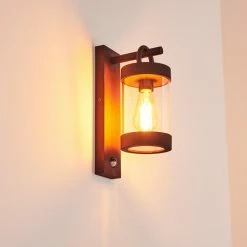 Hofstein Fulham Außenwandleuchte Rostfarben, Braun, 1-flammig, Bewegungsmelder 20 Hofstein Fulham Außenwandleuchte Rostfarben, Braun, 1-flammig, Bewegungsmelder -Außenleuchten Verkäufe fulham aussenwandleuchte h3415030 8