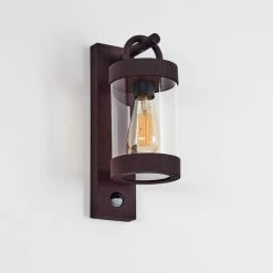 Hofstein Fulham Außenwandleuchte Rostfarben, Braun, 1-flammig, Bewegungsmelder 21 Hofstein Fulham Außenwandleuchte Rostfarben, Braun, 1-flammig, Bewegungsmelder -Außenleuchten Verkäufe fulham aussenwandleuchte h3415030 9