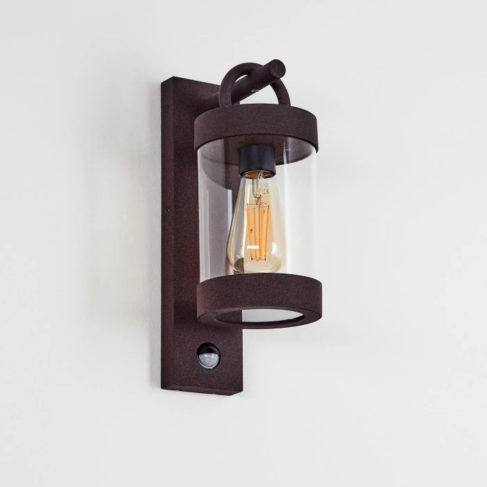 Hofstein Fulham Außenwandleuchte Rostfarben, Braun, 1-flammig, Bewegungsmelder 10 Hofstein Fulham Außenwandleuchte Rostfarben, Braun, 1-flammig, Bewegungsmelder – Bild 10