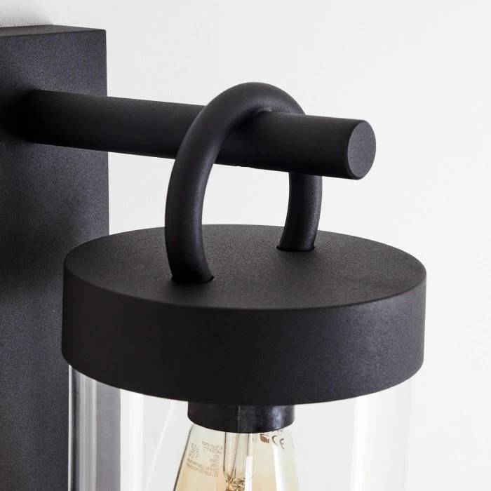 Hofstein Fulham Außenwandleuchte Anthrazit, 1-flammig, Bewegungsmelder 3 Hofstein Fulham Außenwandleuchte Anthrazit, 1-flammig, Bewegungsmelder – Bild 3