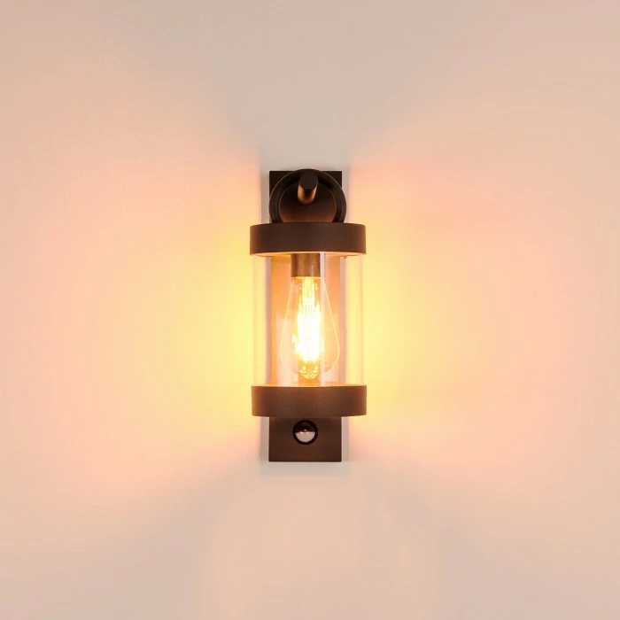 Hofstein Fulham Außenwandleuchte Anthrazit, 1-flammig, Bewegungsmelder 9 Hofstein Fulham Außenwandleuchte Anthrazit, 1-flammig, Bewegungsmelder – Bild 9