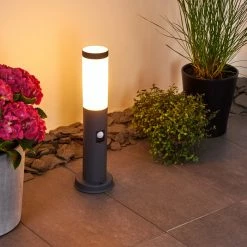 Hofstein Gaborone Wegeleuchte Anthrazit, 1-flammig, Bewegungsmelder 16 Hofstein Gaborone Wegeleuchte Anthrazit, 1-flammig, Bewegungsmelder -Außenleuchten Verkäufe gaborone wegeleuchte h3377734 2