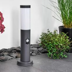 Hofstein Gaborone Wegeleuchte Anthrazit, 1-flammig, Bewegungsmelder 22 Hofstein Gaborone Wegeleuchte Anthrazit, 1-flammig, Bewegungsmelder -Außenleuchten Verkäufe gaborone wegeleuchte h3377734 8