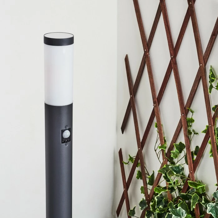 Hofstein Gaborone Wegeleuchte Anthrazit, 1-flammig, Bewegungsmelder 12 Hofstein Gaborone Wegeleuchte Anthrazit, 1-flammig, Bewegungsmelder – Bild 12