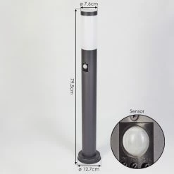 Hofstein Gaborone Wegeleuchte Anthrazit, 1-flammig, Bewegungsmelder 16 Hofstein Gaborone Wegeleuchte Anthrazit, 1-flammig, Bewegungsmelder -Außenleuchten Verkäufe gaborone wegeleuchte h3451861 3