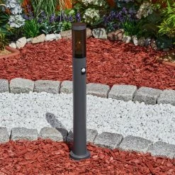 Hofstein Gaborone Wegeleuchte Anthrazit, 1-flammig, Bewegungsmelder -Außenleuchten Verkäufe gaborone wegeleuchte h3611005 9