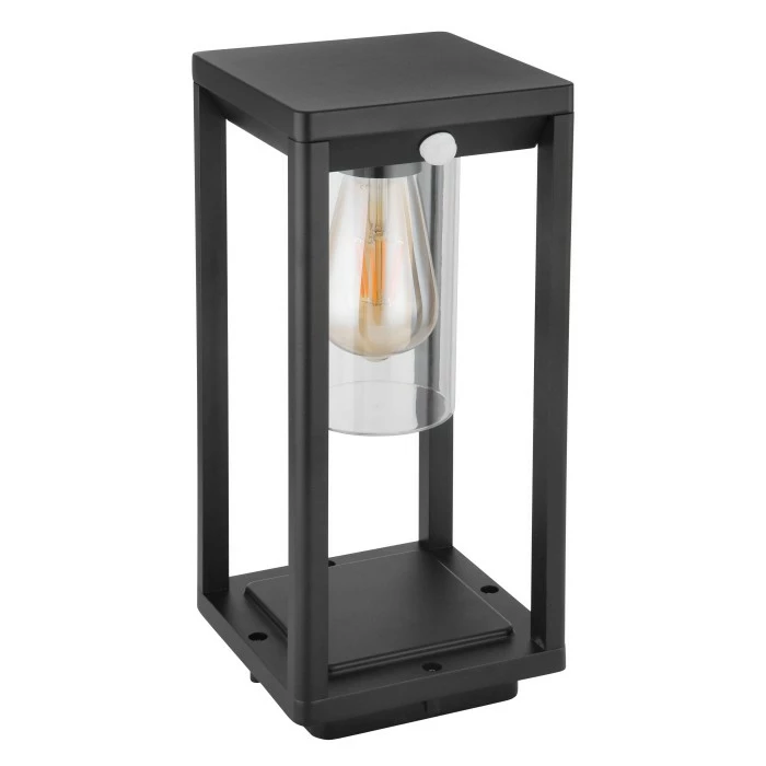 Globo CANDELA Sockelleuchte Schwarz, 1-flammig, Bewegungsmelder 4 Globo CANDELA Sockelleuchte Schwarz, 1-flammig, Bewegungsmelder – Bild 4