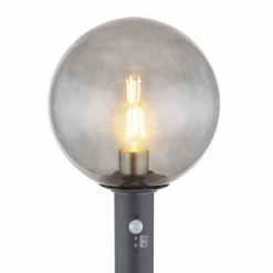 Globo HEDWIG Wegeleuchte Anthrazit, 1-flammig, Bewegungsmelder 5 Globo HEDWIG Wegeleuchte Anthrazit, 1-flammig, Bewegungsmelder -Außenleuchten Verkäufe globo hedwig wegeleuchte 31868s 2